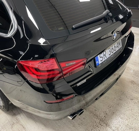 BMW Seria 5 cena 61000 przebieg: 256000, rok produkcji 2014 z Żychlin małe 154